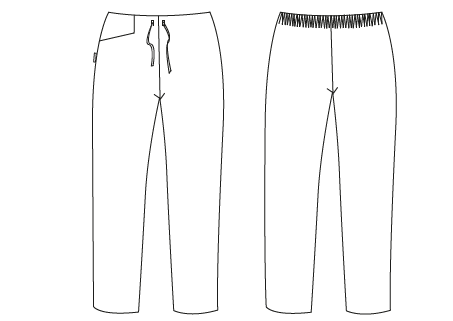 PANTALONE DONNA PIRATA APERTURA LATERALEEE 

