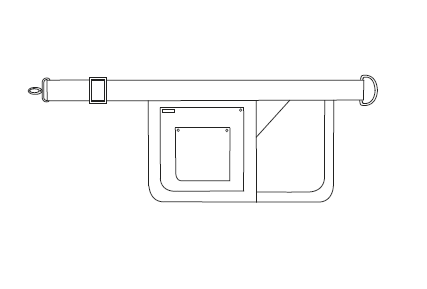 DELANTAL CORTO DUBAI 28X39 CM