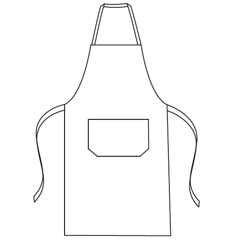 APRON WITH BIB FUTBOL
