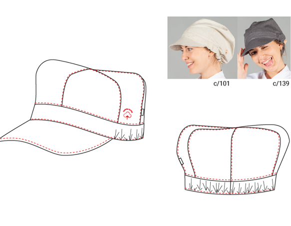 GORRA GATSBY TEJIDO ORGANICO