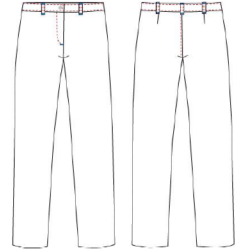 PANTALON FEMME TISSU RECYCLÉ ARENA
