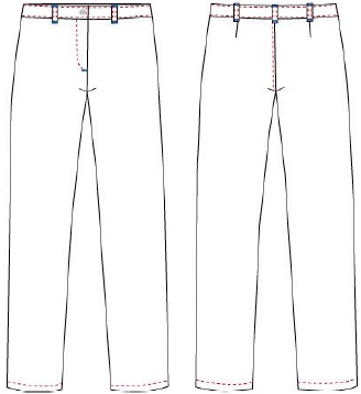 PANTALON MUJER MICROFIBRA TEJIDO RECICLADO