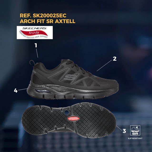ARCH FIT SR - AXTELL SKECHERS HOMBRE
