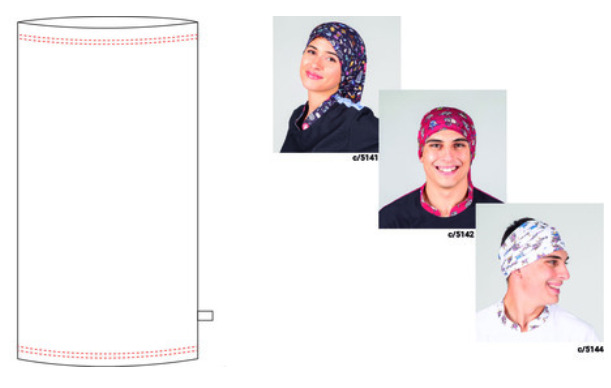 BANDANA PRINTED KUKUXUMUSU
