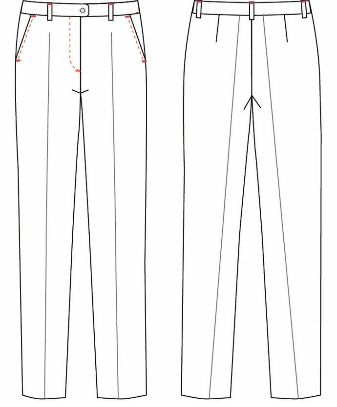 TROUSERS WOMAN WITH POCKETS WELFARE
