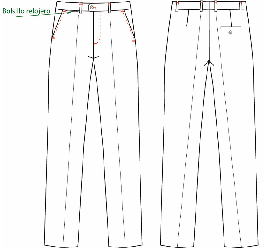 PANTALON HOMBRE SIN PINZAS TRIP