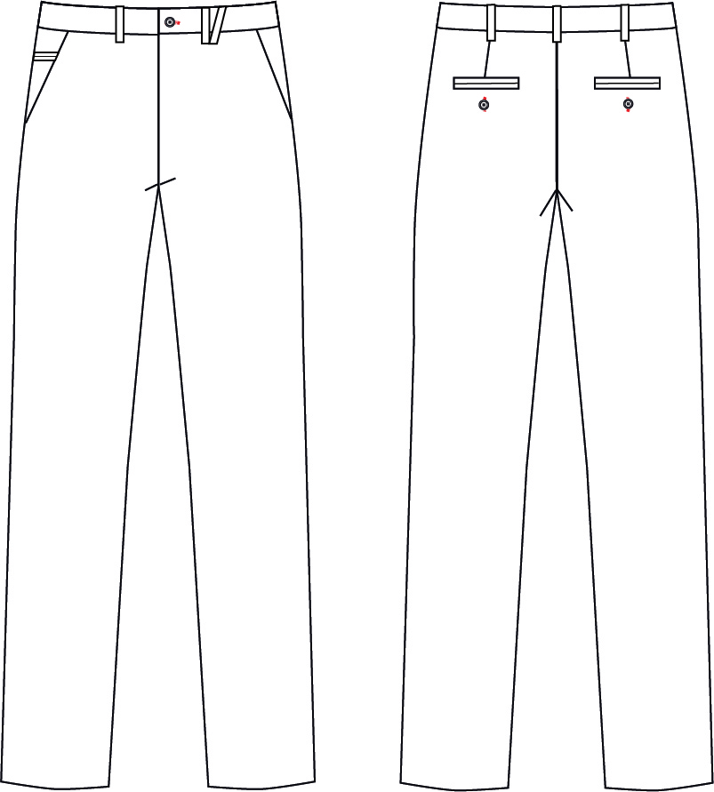 PANTALONE UOMO CHINO T400
