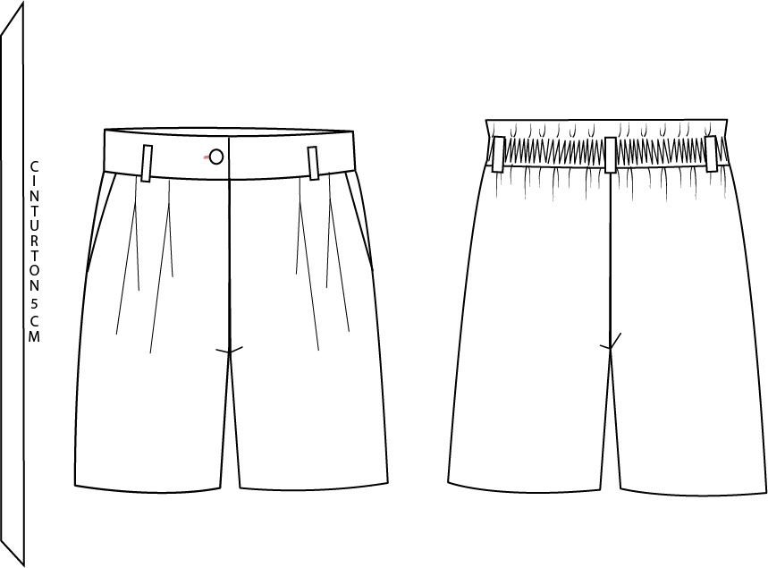 BERMUDA MULHER LAÇO
