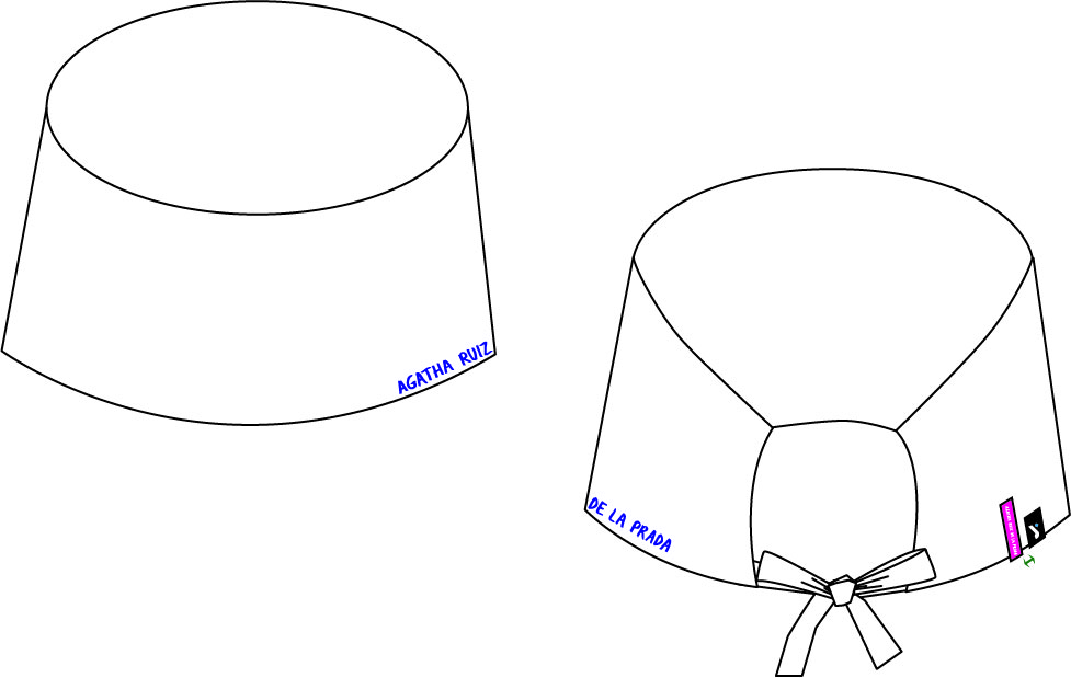 GORRO CIRUJANO TIRAS AGATHA