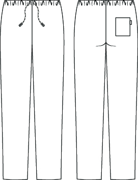 TROUSERS MICROFIBER UNISEX PRINTING