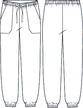 PANTALON UNISEXE JOGGER AVEC CORDON