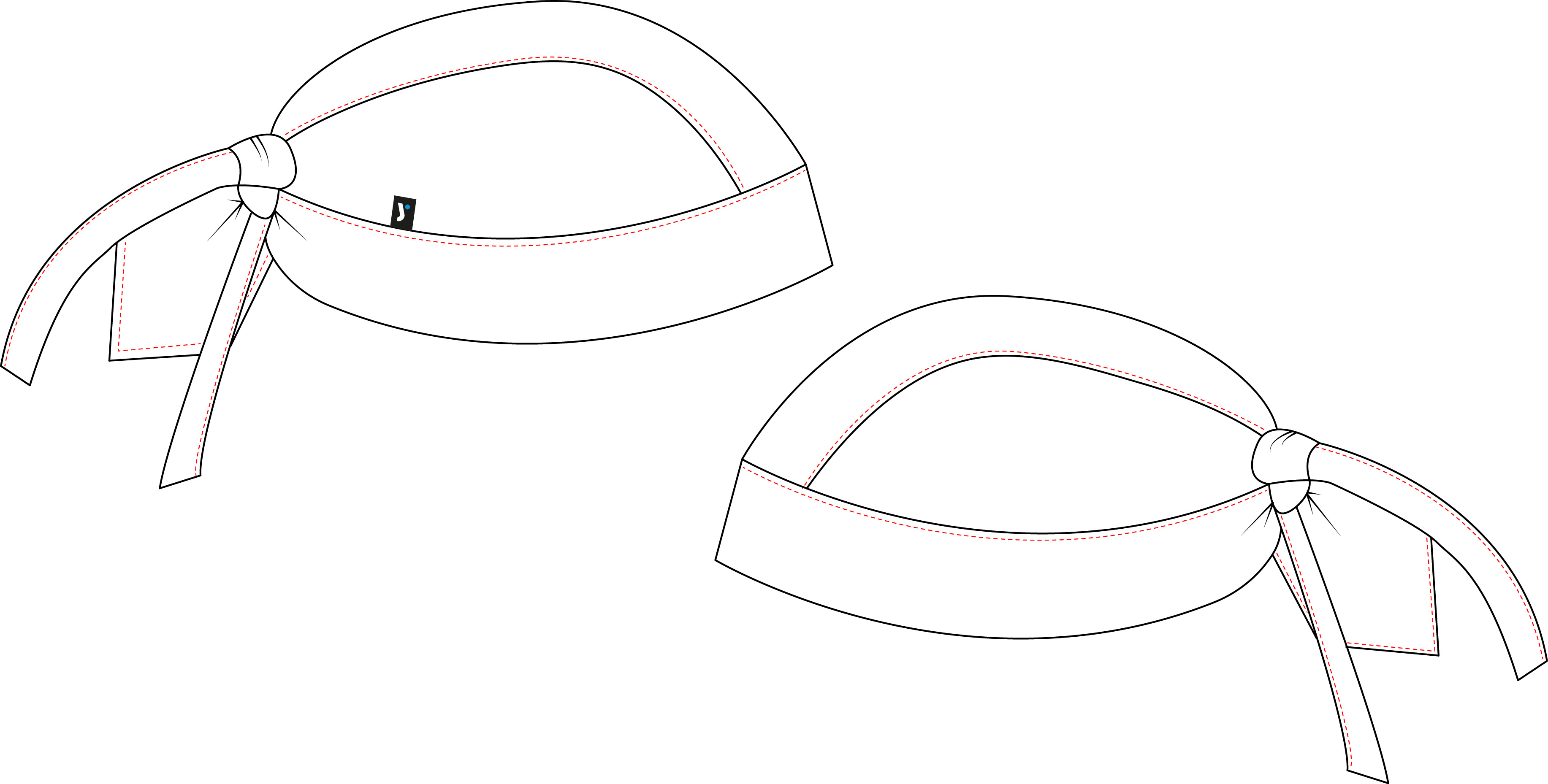 GORRO PIRATA ALGODON ESTAMPADO