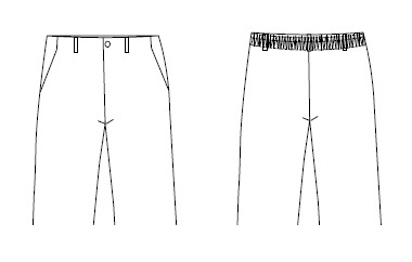 PANTALON COCINA UNISEX VICHY