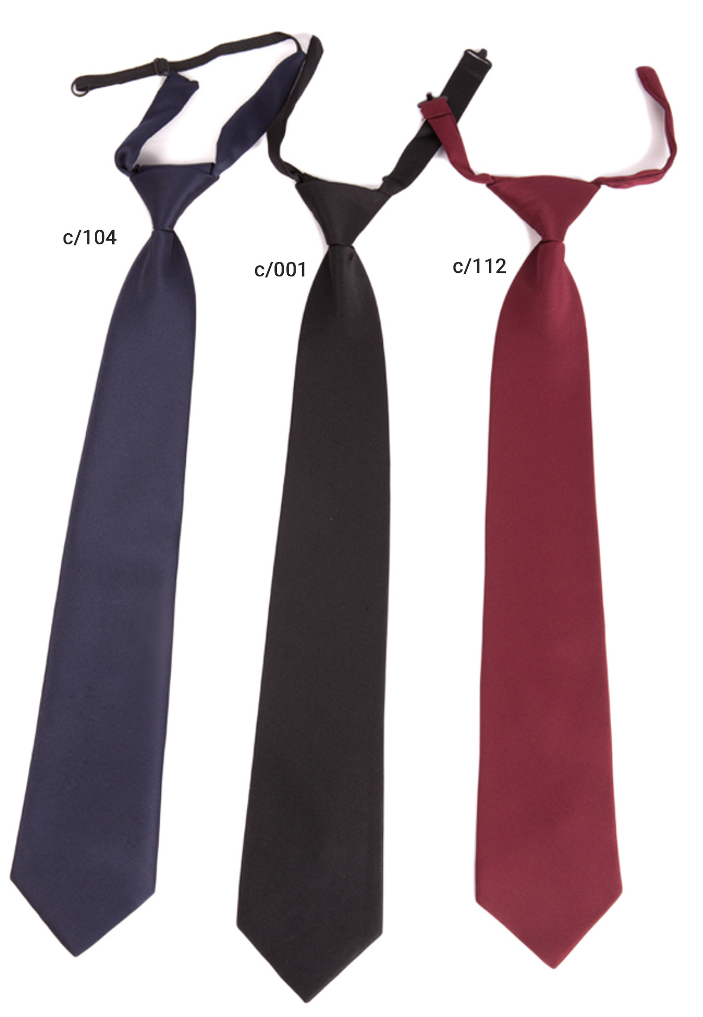 CRAVATTA CON NODO RASO
