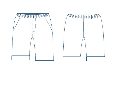 BERMUDA ELASTICO INTERO
