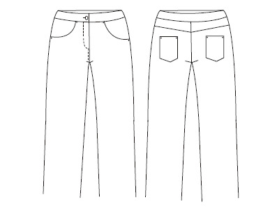 CALÇAS SENHORA CORTE GANGA 