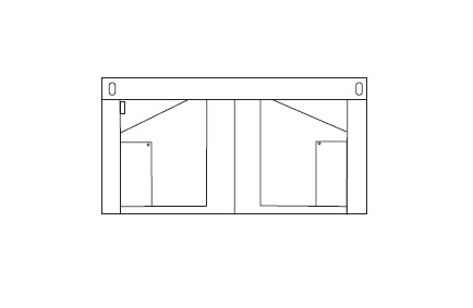 HALF-APRON SAHARA 30X55 CM
