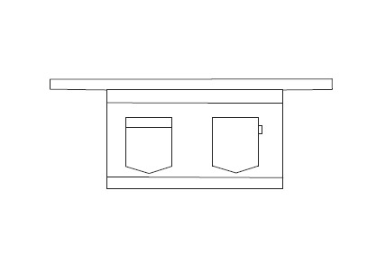AVENTAL CURTO SINAI 38X65 CM
