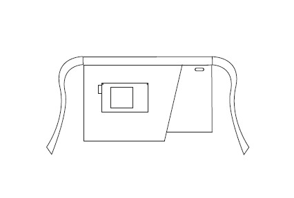 DELANTAL CORTO NAMIB 38X65 CM