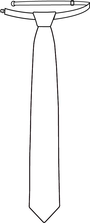 CORBATA CON NUDO DE PALA ESTRECHA