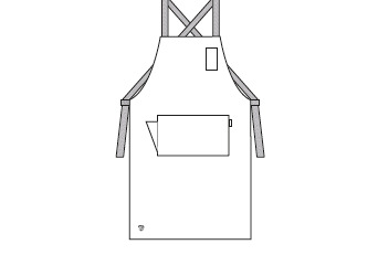 GREMBIULE CON PETTORINA 
