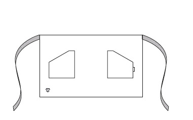 GREMBIULE SENZA PETTORINA 