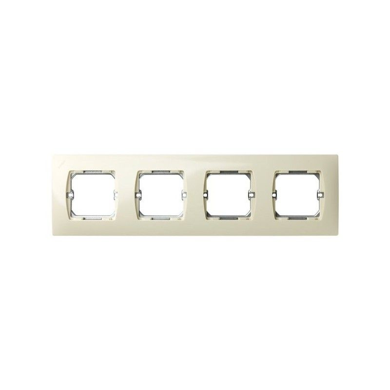 Simon 2700640-031 Rahmen 4 Elemente S-27 Play Elfenbein - Ref. 6552764604