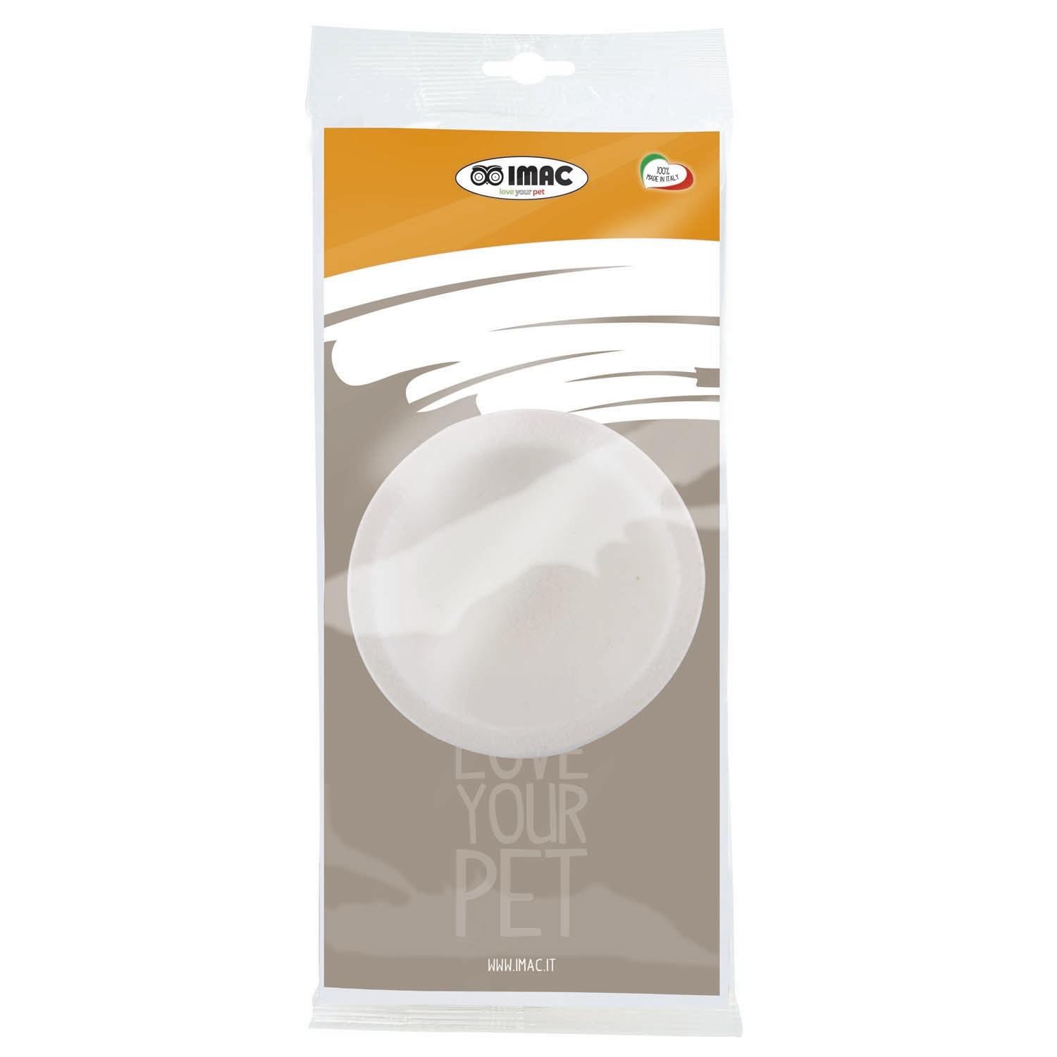 Nido Poliéster, ø10.5 x 5 cm, Blanco