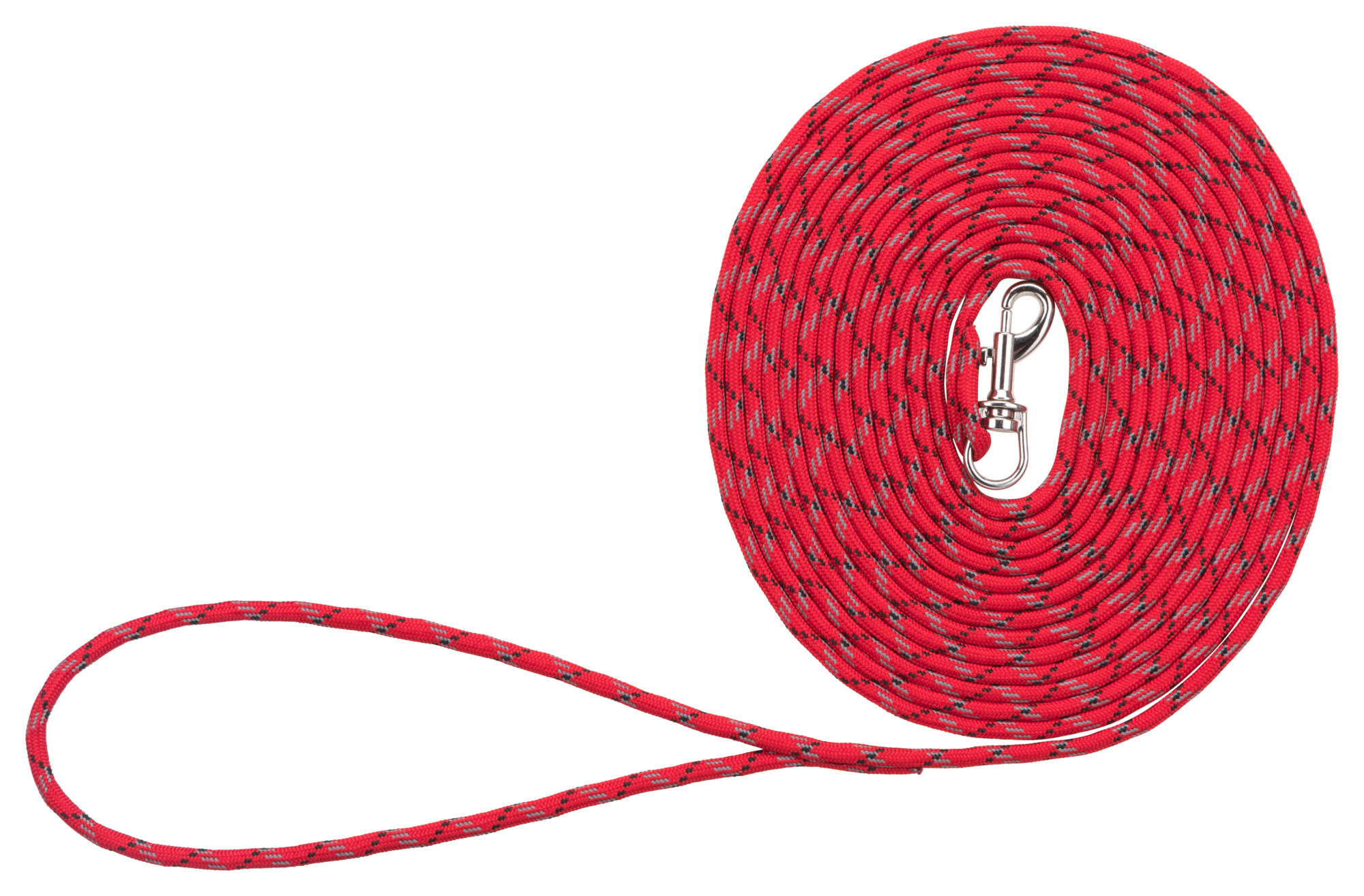 Correa de rastreo para cachorros JUNIOR, 4 m/ø 4 mm, Rojo