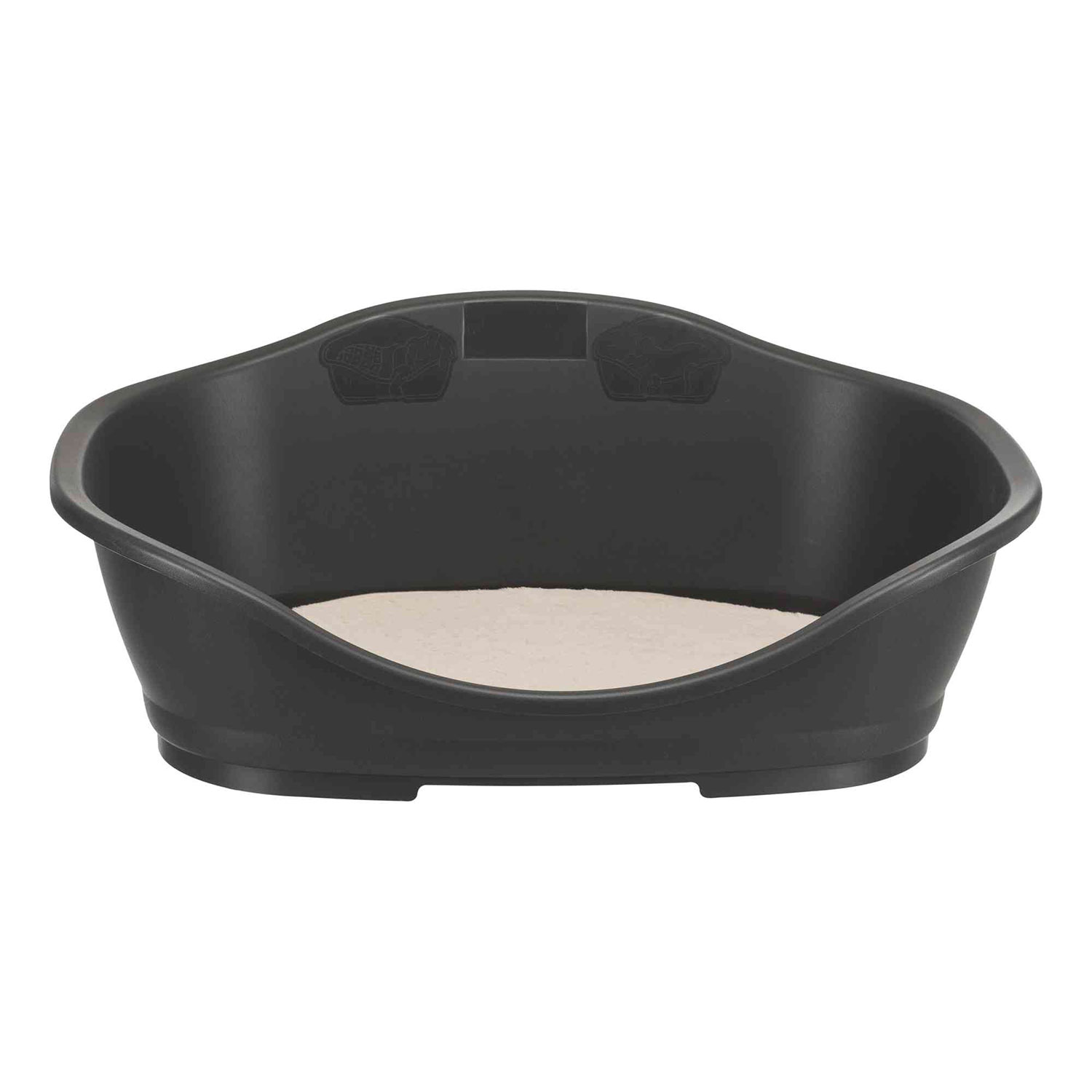 Cuna Plástico Sleeper, Talla 3, 80/53 cm, Gris