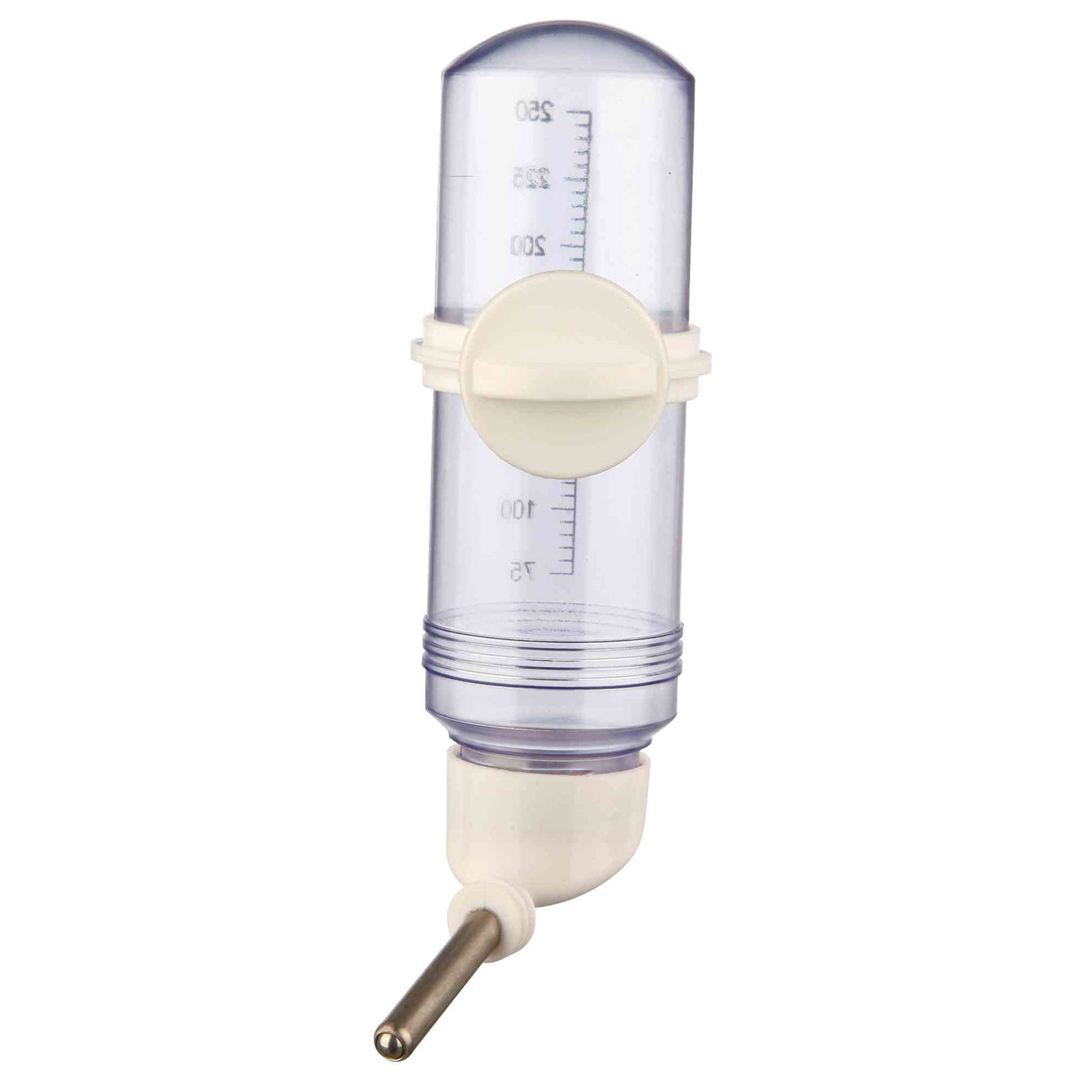 Botella bebedero con tornillo fijador, 250 ml
