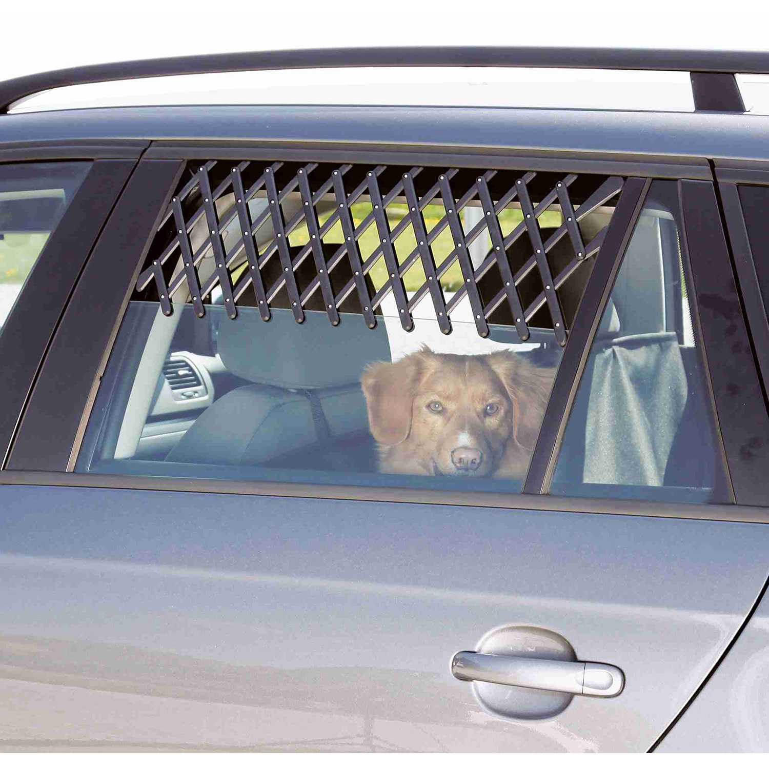 Rejilla Ventilación para Coche, 30-110 cm, Negro