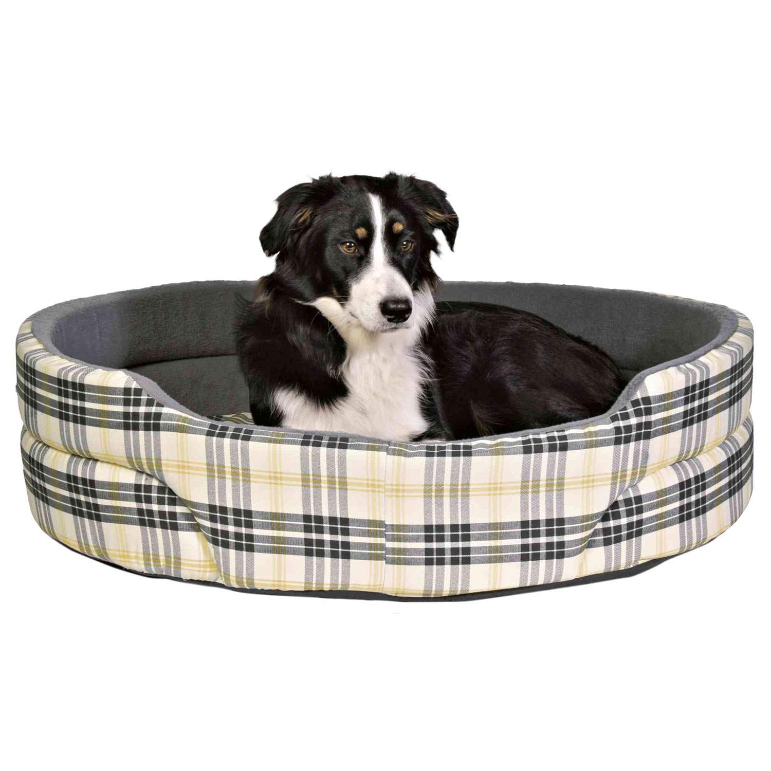Cama Lucky, 85 x 75 cm, Beige-Gris