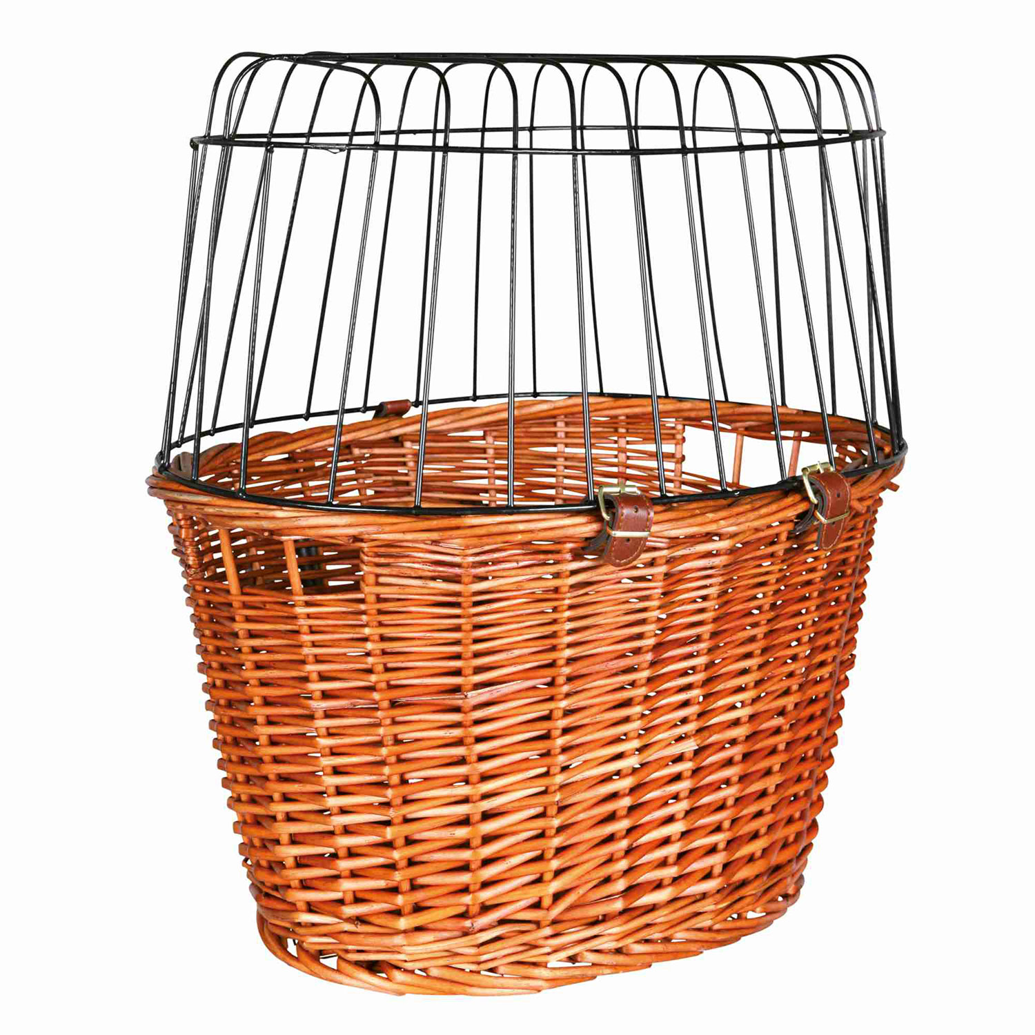Cesta para Bicicleta con rejilla, 44 x 48 x 33 cm