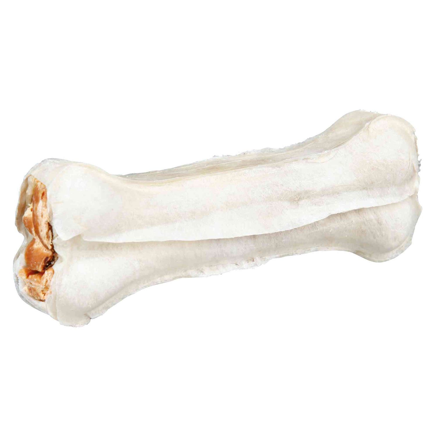 2 Huesos con Relleno Pato Denta Fun, 10 cm, 70 g