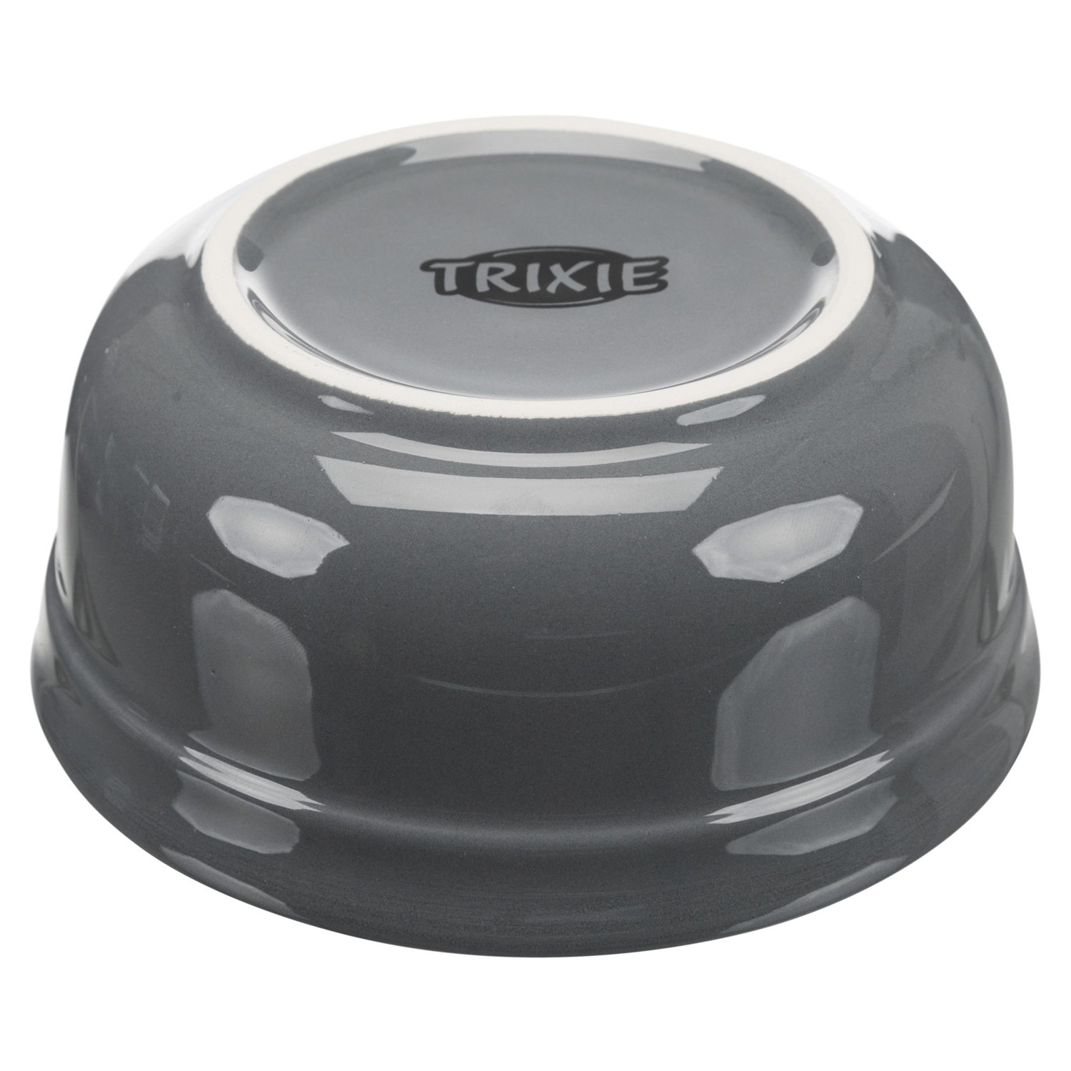 Set comederos, 2 × 0.6 l/ø 15 cm, Azul Petróleo/Gris