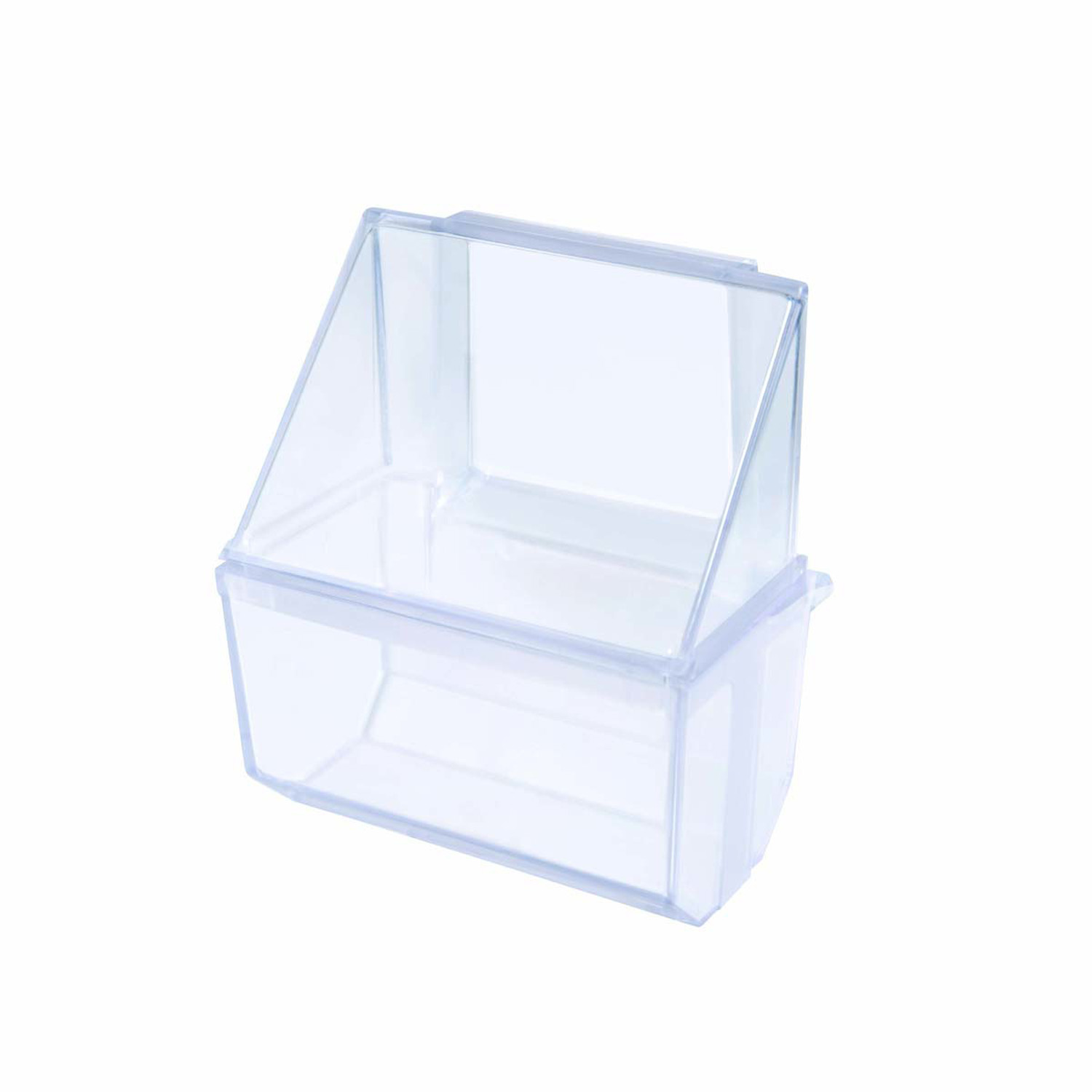 Comedero SIMPLY, 6.7x6.7x7.7 cm, Transparente