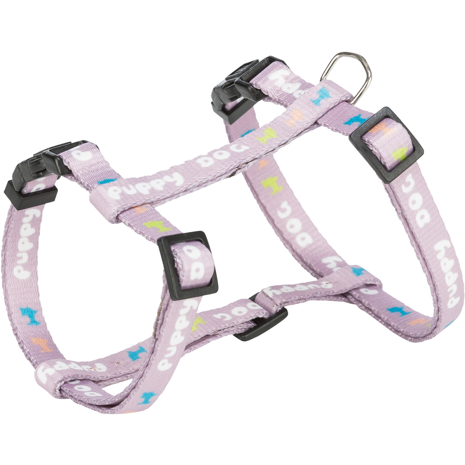 Junior Arnés con Ramal para Cachorros, M–L, lila claro, 27–45 cm/10 mm