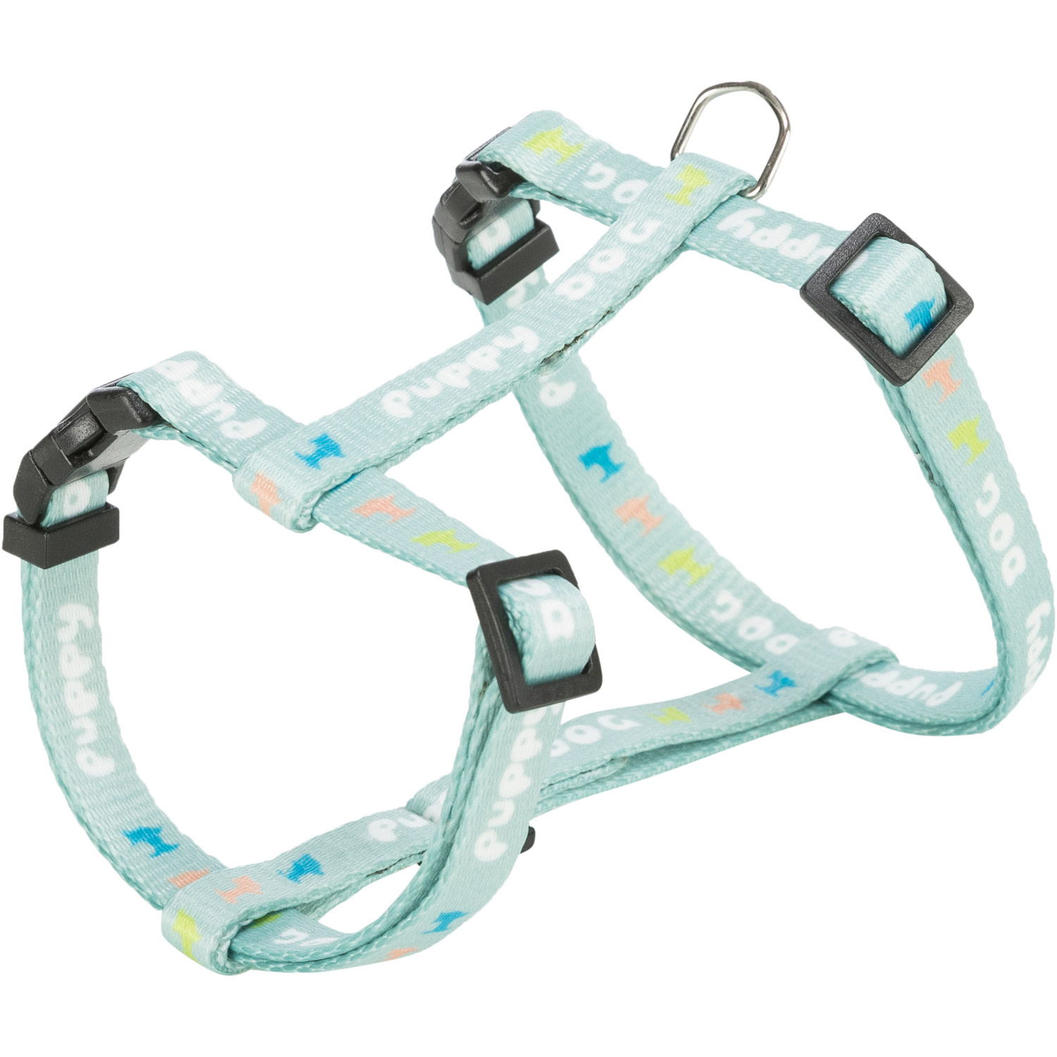 Junior Arnés con Ramal para Cachorros, M–L, menta, 27–45 cm/10 mm