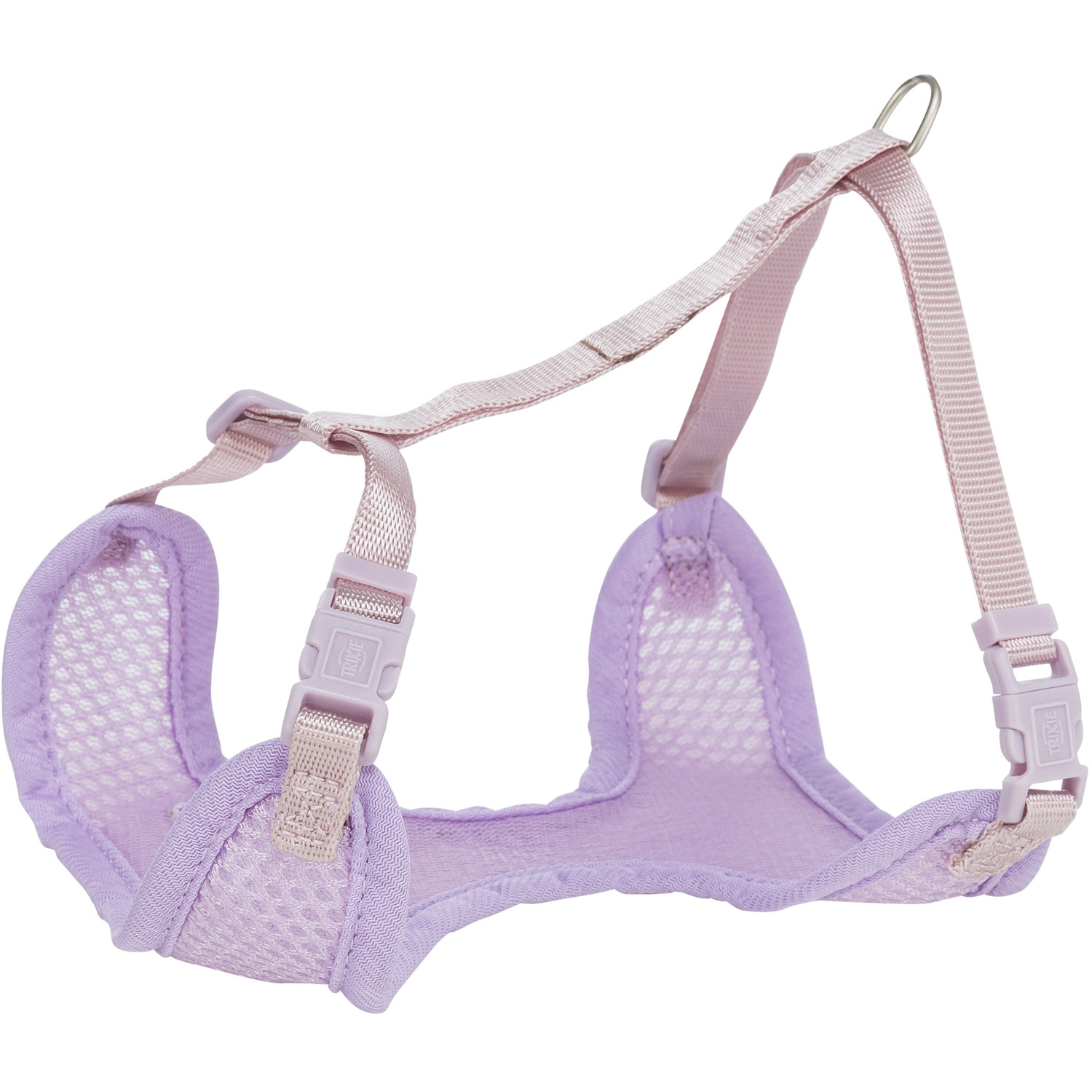 Junior Arnés Acolchado con Ramal para Cachorros, M–L, lila claro, 36–50 cm/10 mm