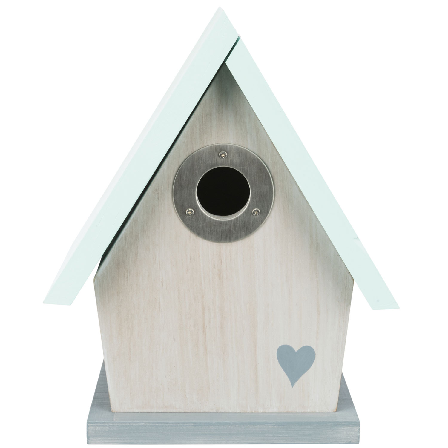 Caja nido para aves anidadoras de cavidades, madera de pino, 20 × 26 × 17cm/ø 3.2 cm