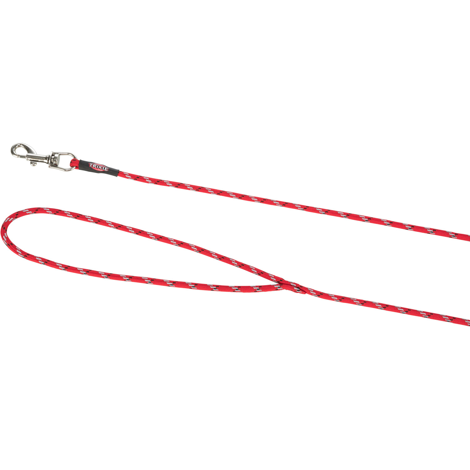 Junior Correa de Rastreo para Cachorros, XXS–XS, rojo, 8 m/ø 4 mm