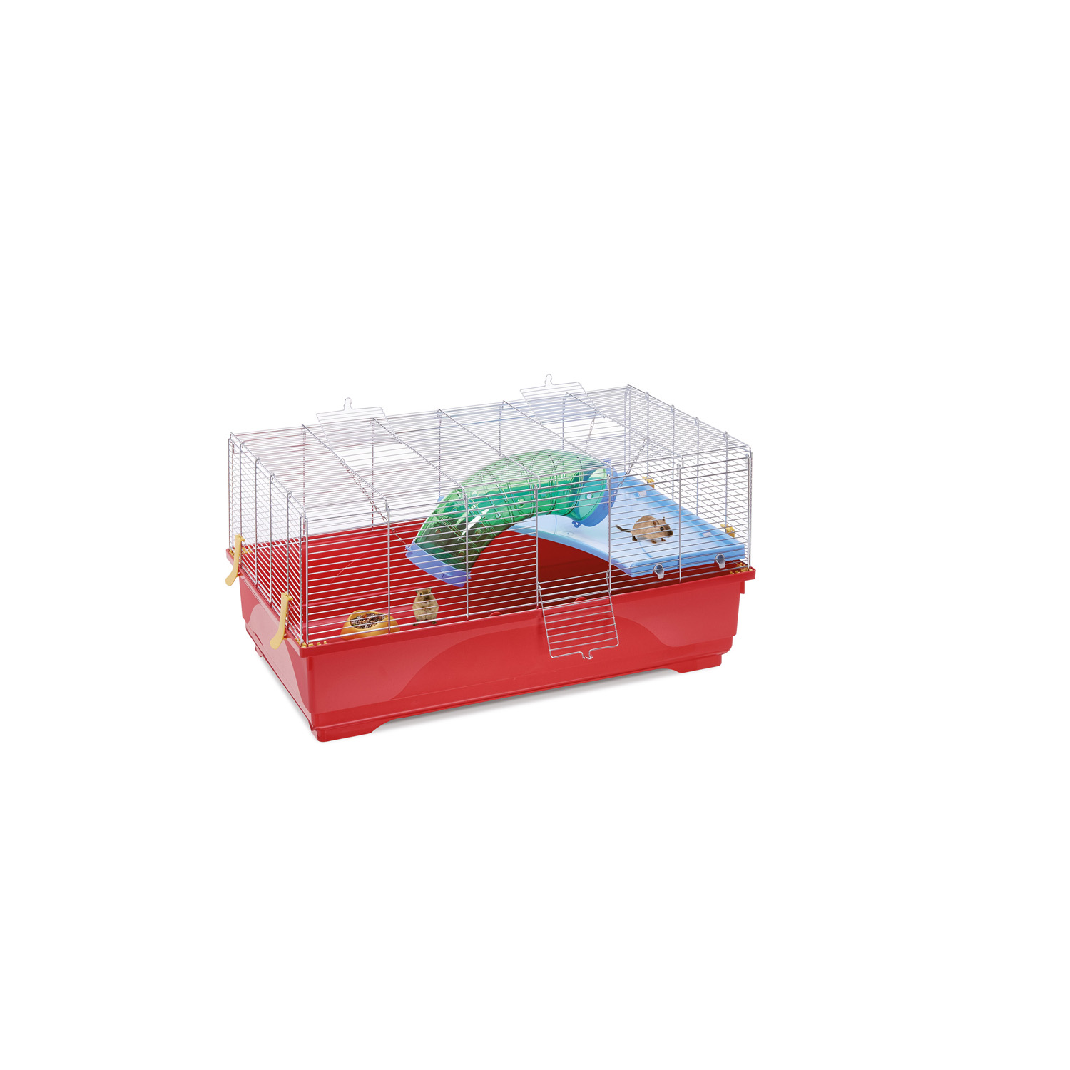 Jaula Roedor RAT 80, 80 x 48.5 x 37.5 cm, Rojo