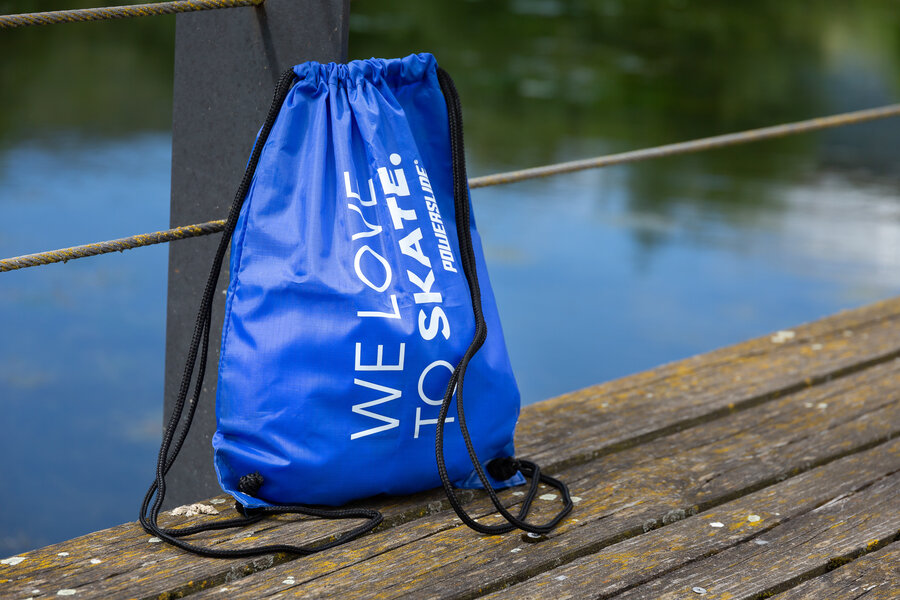 Powerslide - Gym Bag Blue - in action