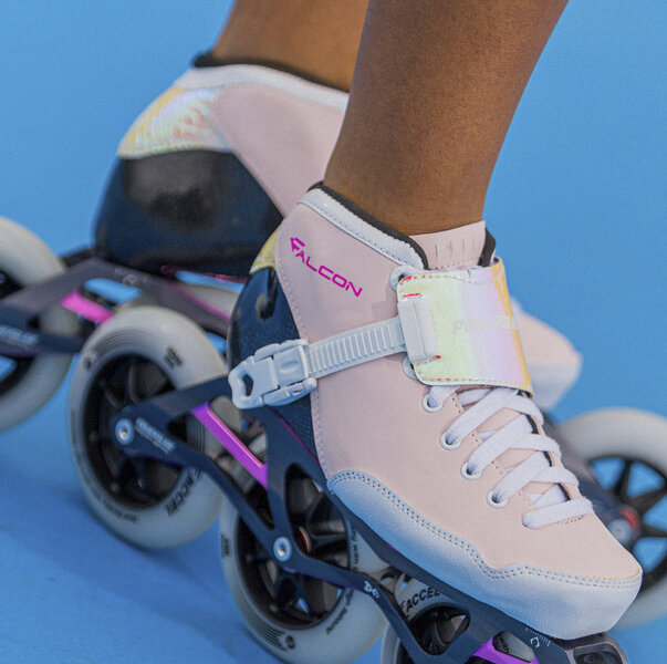 Powerslide - Falcon Pink - in action