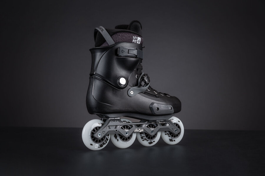 Zoom Pro 80 Black - Powerslide - Urban Inline Skates - In Action 2