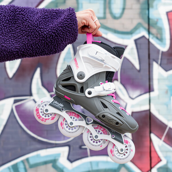 Imperial 80 Fuchsia - Playlife - Urban Inline Skates - In Action 1