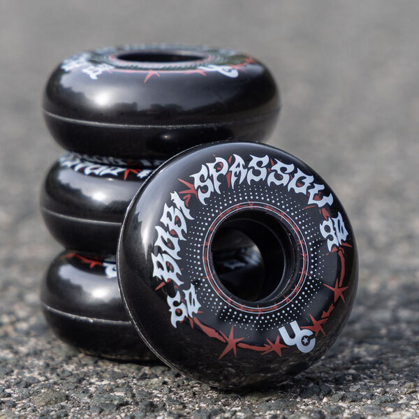 Bobi Spassov 60/90A, 4-pack - Undercover - Aggressive Inline Skate Wheels - In Action 1