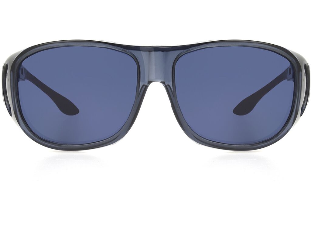 Unisex Square Sunglasses In Yellow With Gray Lenses By Foster Grant - Barrier