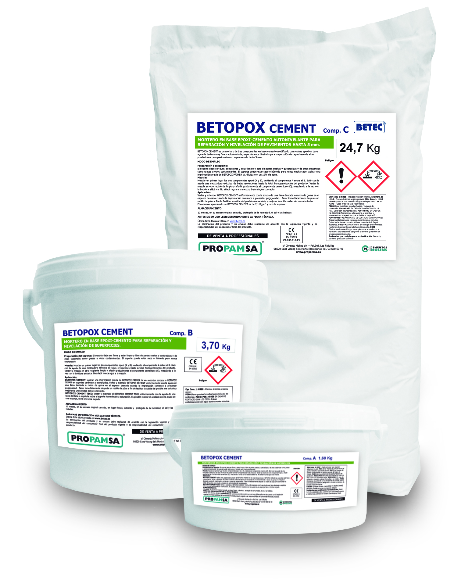 PROPAM FLOOR EPOCEMENT SAC DE 30 KG